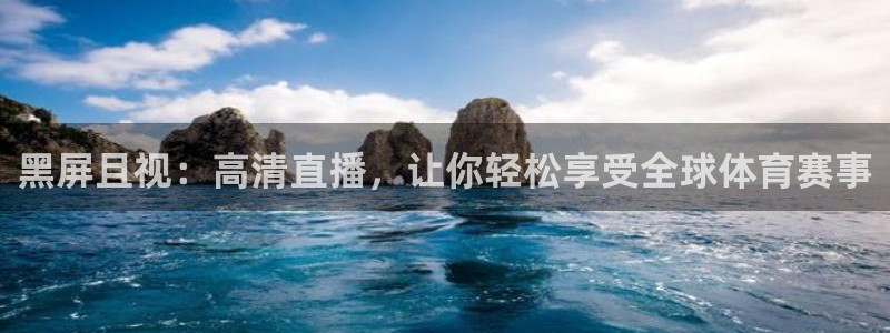 黑屏且视：高清直播，让你轻松享受全球体育赛事